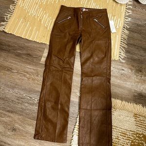 NWT Urban Outfitters leather pants🤎
